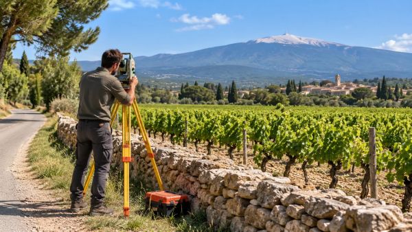 5 avantages de collaborer avec un géomètre en Vaucluse
