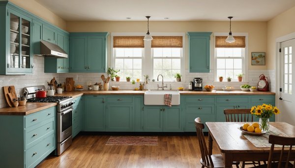 Rendre une cuisine moderne plus vintage