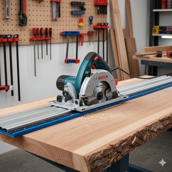 Découvrez le rail de guidage bosch pour des coupes parfaites